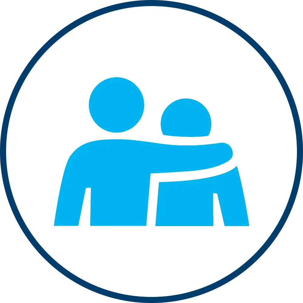 Aqua Home Care Icon for Companion Care and care providers, Call for a Free Consultation, or read our Health Care Blog